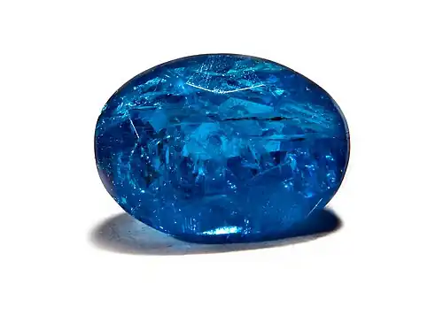 Apatite taillée - Brésil 0,98 Ct.
