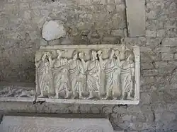 Sarcophage aux apôtres.