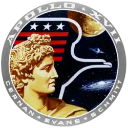Insigne de la mission Apollo 17.