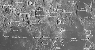 Image illustrative de l'article Apollonius (cratère)