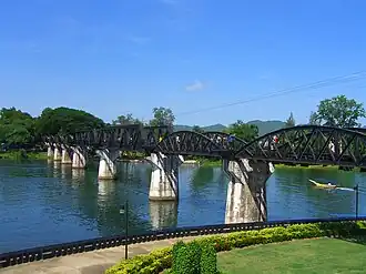 Le pont sur la rivière Kwaï en 2006.