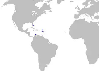 Description de l'image Apristurus canutus distmap.png.