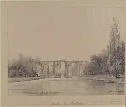 Aqueduc de Maintenon de Charles Fournier des Ormes (1777-1850).