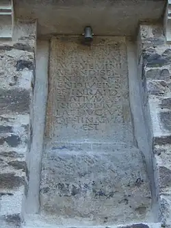 La pierre de Chagnon.