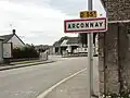 Entrée d'Arçonnay.