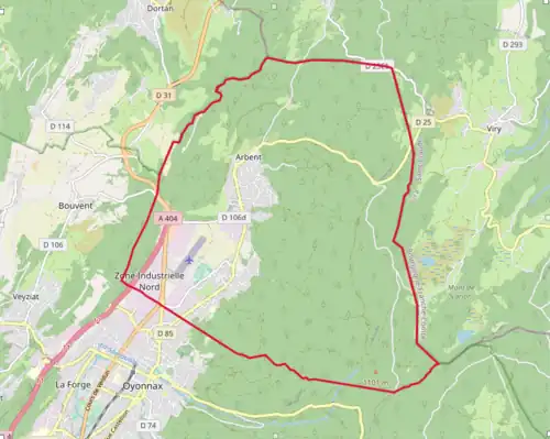 Carte OpenStreetMap.