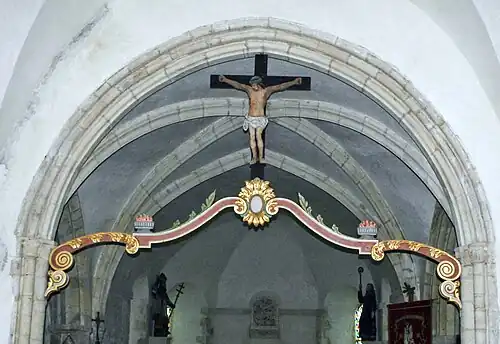 Église d'Omonville-la-PetiteXIVe&nbsp;siècle, Manche.