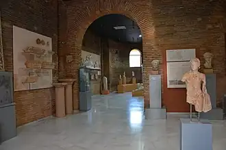 Une salle du musée.