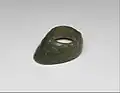 Bague en jade, Inde, XVIIe-XVIIIe&nbsp;siècle.