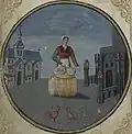 La place représentée en 1624.