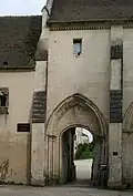 Porte de Bayeux : la porte piétonne.