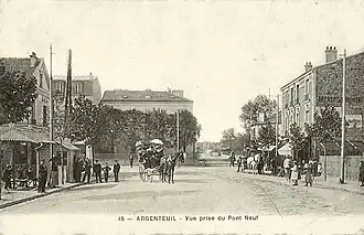 Vue prise depuis le Pont neuf.