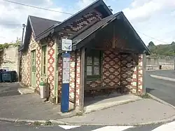 L'arrêt de bus Gare Routière en 2014.
