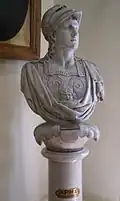 La figure de proue de l'Arès&nbsp;(en), aujourd'hui au Musée d'histoire nationale d'Athènes.