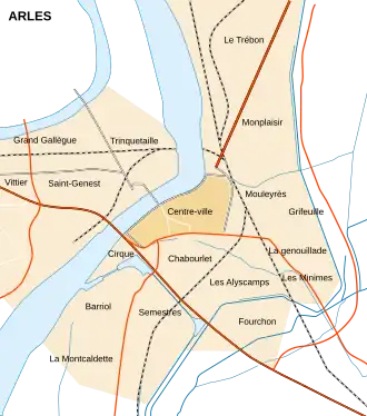 (Voir situation sur carte : Arles)
