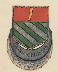 Armoiries de Jean Cossa