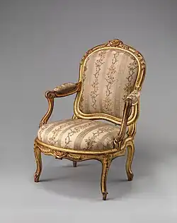 Louis Delanois, fauteuil (Metropolitan Museum).