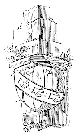 Dessin des armes de la famille noble de Grandson.