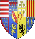 Armoiries de François II, grand-duc de Toscane (anciennement François III de Lorraine).