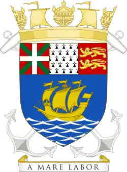 Blason de Saint-Pierre-et-Miquelon