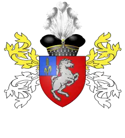 Armoiries de Charles Albert de Savoie