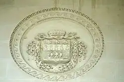 Armoiries impériales de la ville de Nantes.