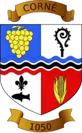 Blason de Corné
