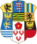 Drapeau du duché de Saxe (1485-1547)