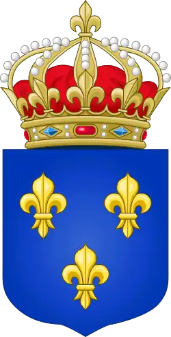 Armoiries royales de 1515 à 1792