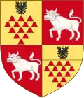 Armes de la famille Beccaria Bonesana