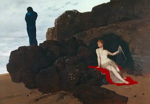 Ulysse et CalypsoArnold Böcklin, 1883Kunstmuseum (Bâle).