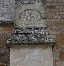 Cadran solaire dété de 1733.