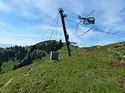 Poulie flottante, gare amont aux Brasses