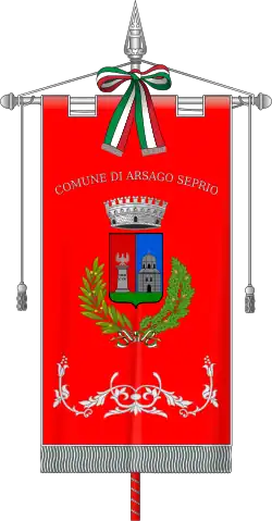 Drapeau de Arsago Seprio