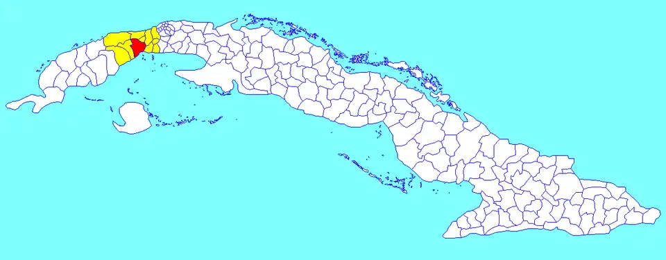 Municipalité d'Artemisa dans la province d'Artemisa
