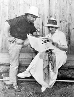 Avec Arthur Honegger en 1925