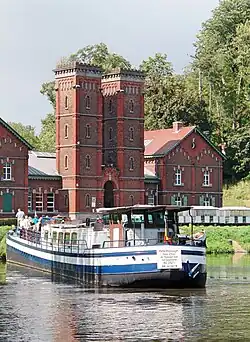 Salle des machines de l'ascenseur.