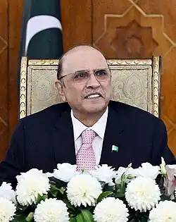 Image illustrative de l’article Président de la république islamique du Pakistan