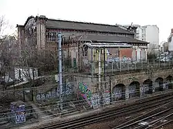 En mars 2010, façade côté Est.