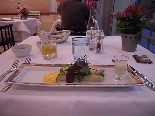 Asperges blanches des sables des Landes.