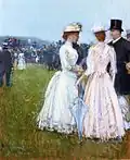 At the Grand Prix, huile, 1887, Corcoran Gallery of Art