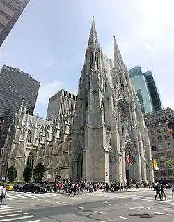 Cathédrale Saint-Patrick de New York.