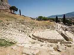 Le théâtre de Dionysos, Athènes.