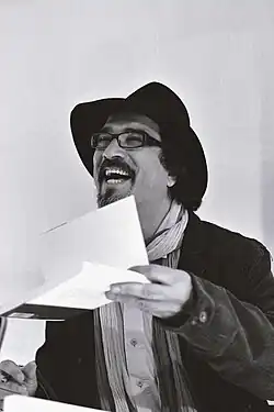 Atiq Rahimi au salon du livre Radio France en 2011.