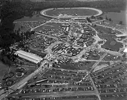 Le complexe en 1952.