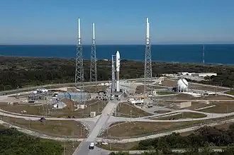 Aire de lancement 41 dédiée au lanceur Atlas V à Cap Canaveral.