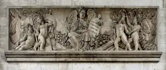 Attributs des victoires de l'Est par Jacques-François Walcher.