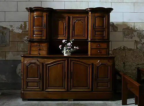 Meuble de sacristie de style Louis XV.