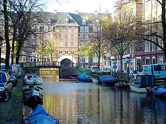 Vue du Looiersgracht  au sud du Jordaan.