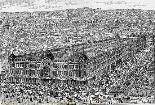 Le grand magasin Au Bon Marché en 1887.